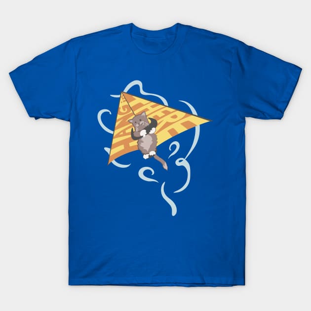 Hang (Glide) in There T-Shirt by thekylewalters